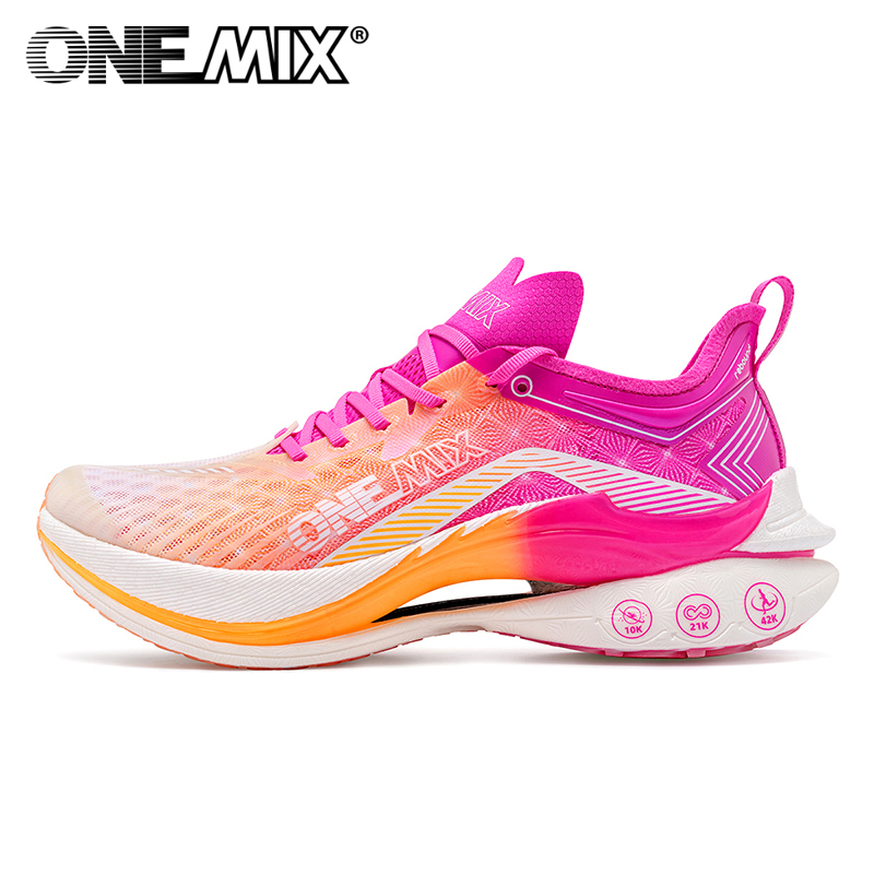 Carbon Plate Marathon Racing Shoes - ONEMIX Hardloopschoenen met carbonplaat voor dames,