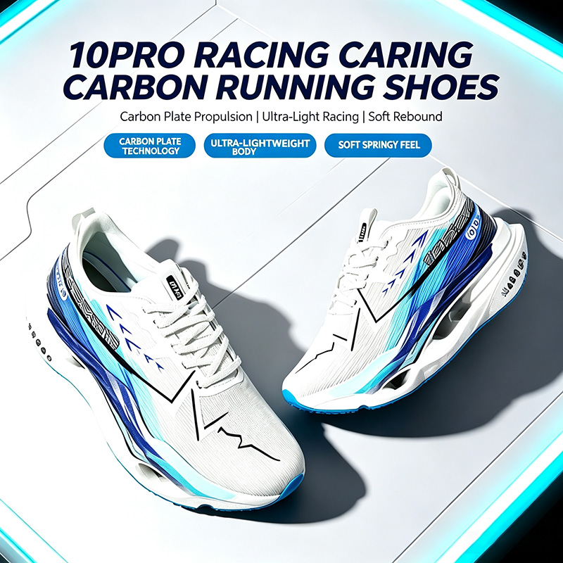 Carbon Plate Marathon Racing Shoes - Heren Dames Carbon Plate Racing Sneakers