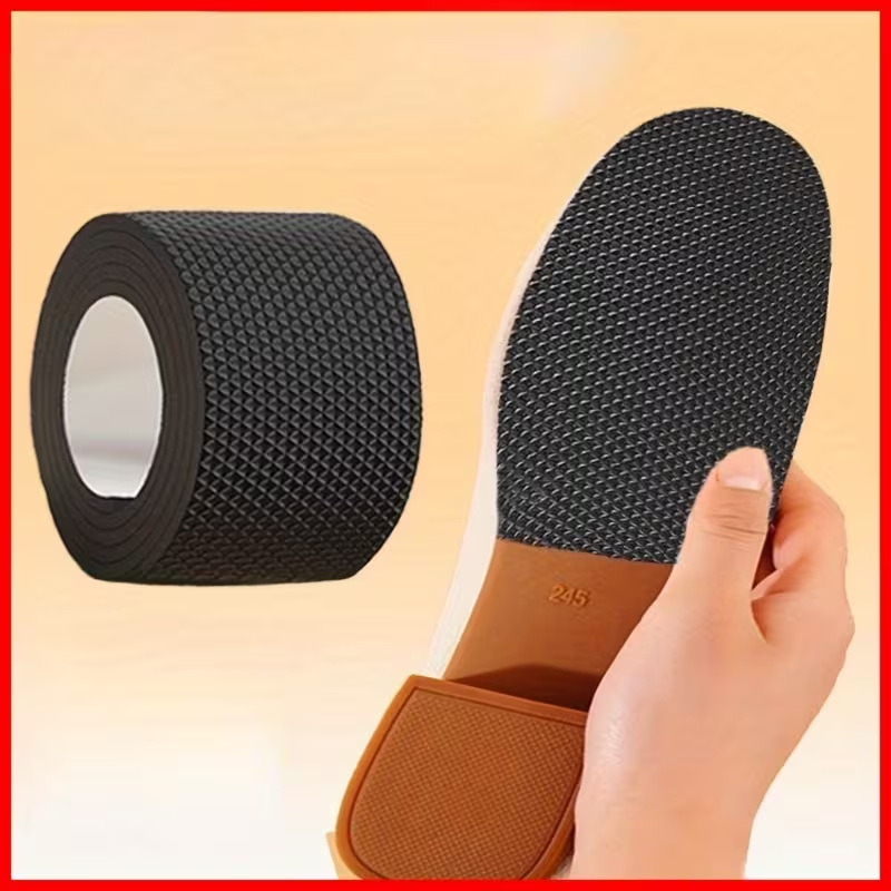 Sneakers - YITAPE Zelfklevende schoenzoolbeschermer Antislip Geluidsreducerende reparatietape