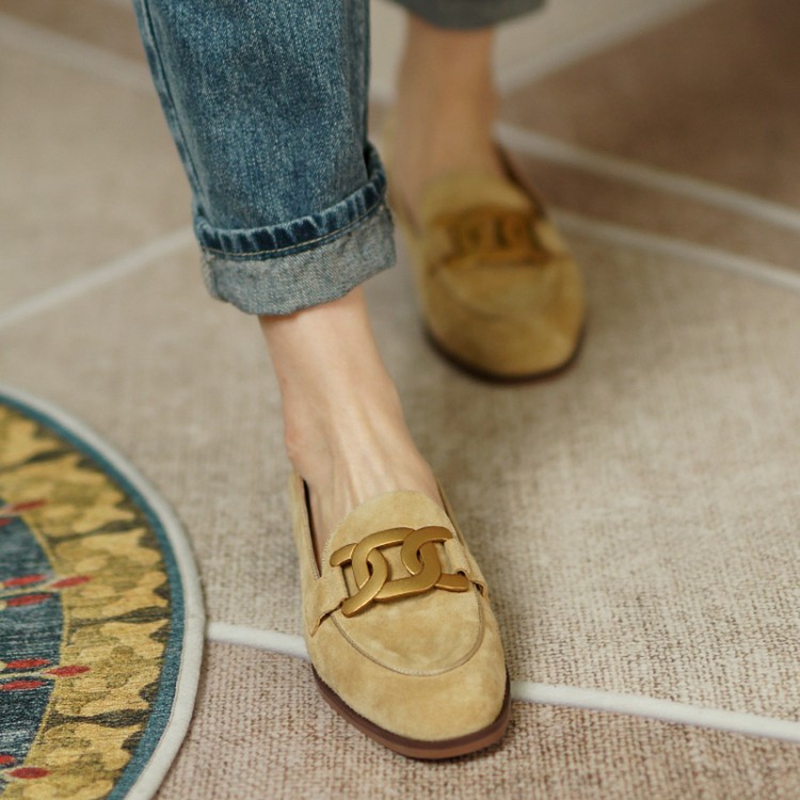 Suede Leer Vrouwen Instappers  - Heels recensie en prijs