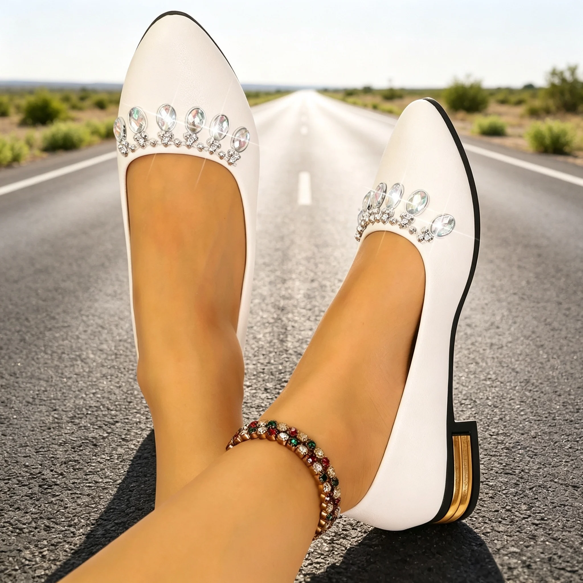 Dames Flats Pointed Toe Ballet - Heels recensie en prijs