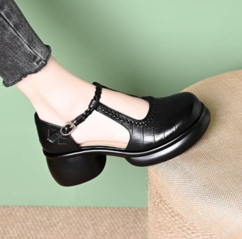 Dames zwarte Mary Jane-sandale - Sandals recensie en prijs